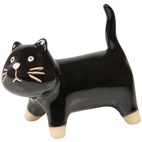 Black Cat Figurine Primitives By Kathy