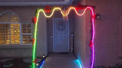 How to Light Up Your Neighborhood | Festive DIY Christmas Archway | Hometalk