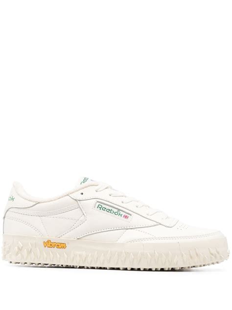 Reebok logo-patch Panelled Sneakers - Farfetch