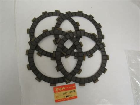 NOS SUZUKI GS1000 CLUTCH PLATE 78 80 21441 49002 OEM Set Of 4 EBay