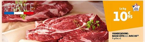 Promo Viande Bovine Basse C Te Avec Os Chez Auchan Icatalogue Fr