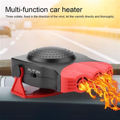 DEWIN Portable 12V 150W Car Windshield Window Defroster Ceramic Heater