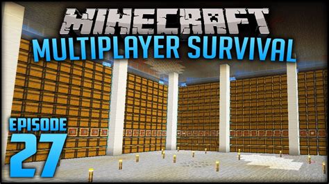 Chest Auto Sorter Minecraft Multiplayer Survival Episode