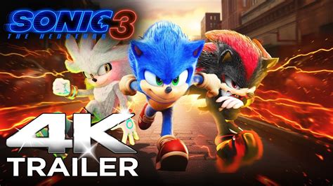 SONIC THE HEDGEHOG 3 2024 All Trailers Clips YouTube