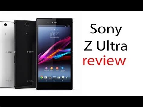 An Lisis Sony Xperia Z Ultra Phablet De De Pantalla Youtube