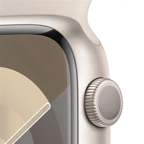 Apple Watch Series 9 GPS Cellular 45mm Starlight Aluminium Case With