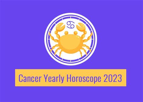 Cancer Yearly Horoscope 2023 - Read Cancer 2023 Horoscope In Details - Revive Zone