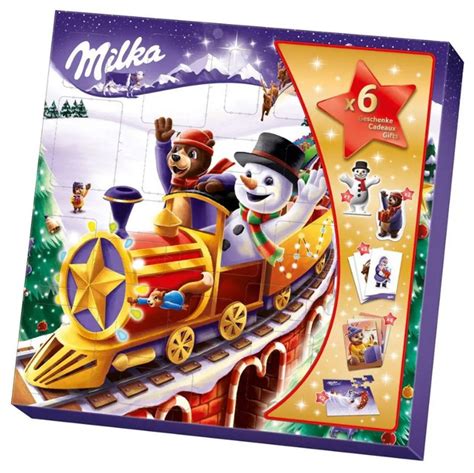 Большой Адвент Календарь Milka со сладостями и игрушками 143г – купить ...
