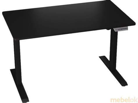 Стол с регулировкой высоты E-table UNIVERSAL Черный: купить в мебельном ...