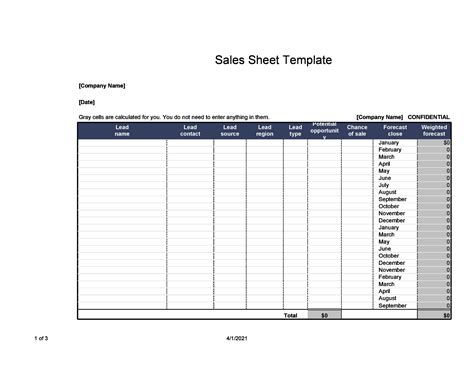 34 Product Sell Sheet Templates Free Templatelab