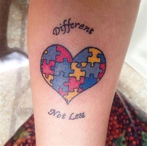 33 beautiful tattoos that bring awareness to autism – Artofit