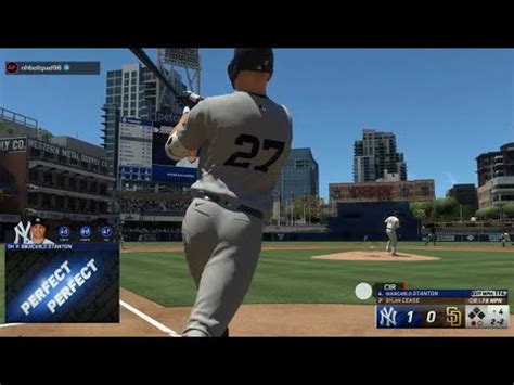 New York Yankees Giancarlo Stanton No Doubt Homerun Mlb The Show