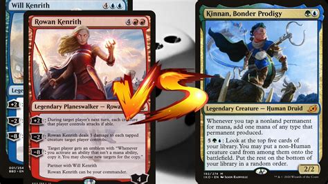 Will Rowan Kenrith Vs Kinnan Mtg Edh Duel Commander Youtube