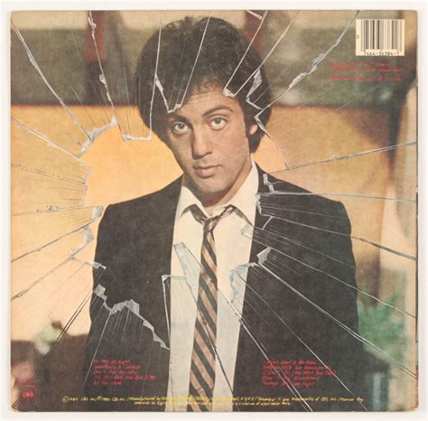 Billy Joel Signed "Glass Houses" Vinyl Album Cover (PSA Hologram ...