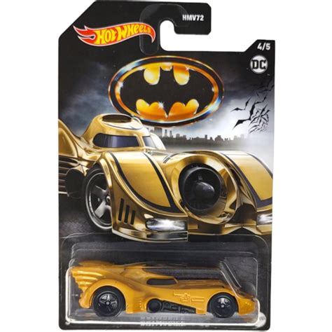 Hot Wheels Dc Batman Yellow Batmobile Hlk Mattel Sklep