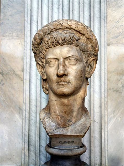 Statue Of Empeorr Claudius Vatican Museum Editorial Photography