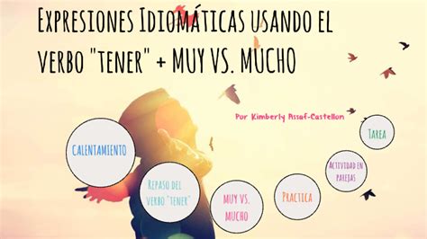 Expresiones Idiomaticas Usando El Verbo Tener MUY VS MUCHO By