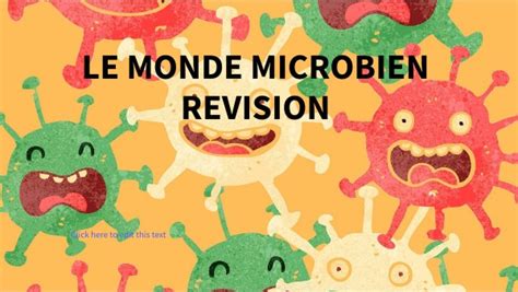 Revision Monde Microbien