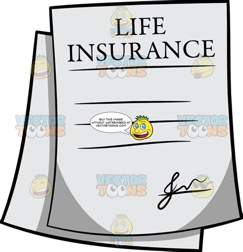 Life Insurance Policy Clip Art