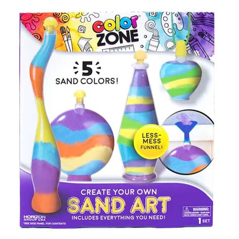 Color Zone® Create Your Own Sand Art Art Kits Michaels