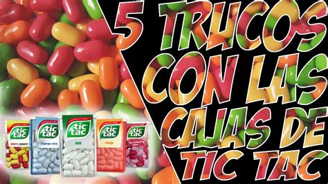 Trucos Con Las Cajas De Tic Tac Tricks With Boxes Tic Tac Youtube