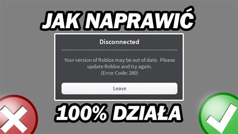 Jak Naprawi Kod B Du Roblox Twoja Wersja Robloxa Mo E By