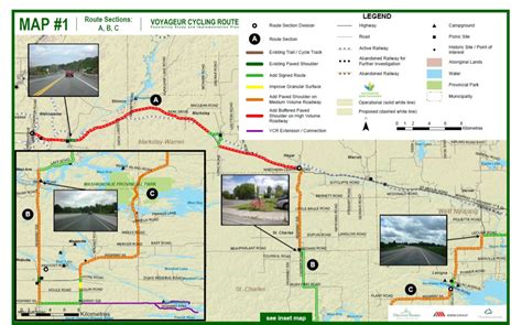 Camping Map Trails Voyageurs National Park