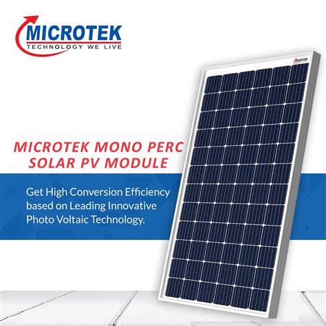 MICROTEK SOLAR MONO PERC PV MODULE 375W 24V Solenergy