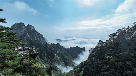 黄山归来不看岳 悟小飞 站酷zcool