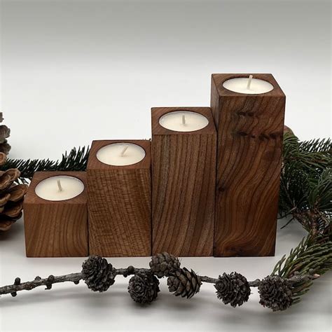 Adventskranz Holz Etsy De