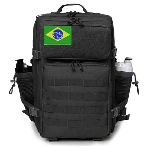 Mochila T Tica Militar Masculina Imperme Vel Refor Ada L Grande