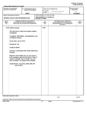 Fillable Online Secure In Statement Of Deficiencies X Multiple