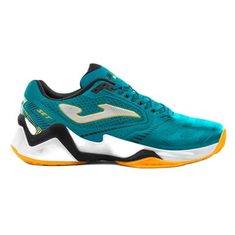 Кроссовки для тенниса мужские Joma T.Set Clay - Petroleum/Yellow ...