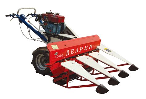 Walking Tractor Reaper Mini Rice Wheat Harvester Rice Wheat Harvester