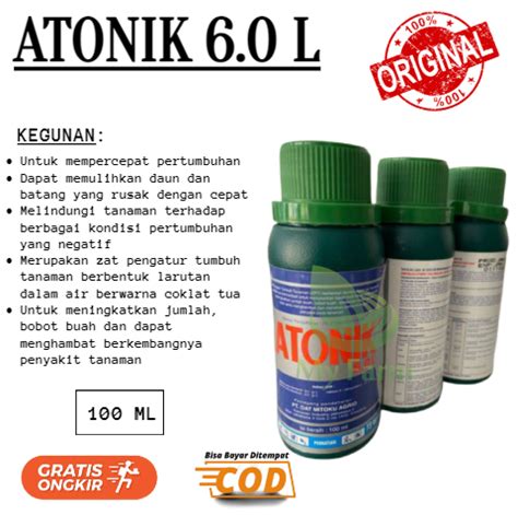 Pupuk Hormon Zpt Atonik L Ml Zat Pengatur Tumbuh Obat