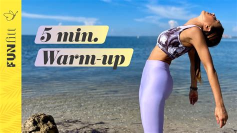 5 Minute Warm Up Perfect For Before Exercising Youtube