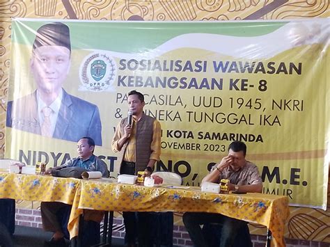 Nidya Listiyono Gelar Sosialisasi Wawasan Kebangsaan Generasi Z Perlu