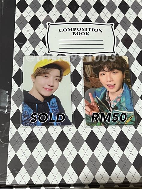 Wts Bts Deco Kit Speak Yourself Pc Tags Namjoon Jin Suga Yoongi J