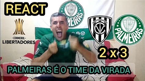 REACT INDEPENDIENTE DEL VALLE 2X3 PALMEIRAS OUTRA VIRADA HISTÓRICA