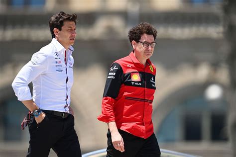 Toto Wolff Ferrari To Mercedes Switch For Mattia Binotto Not Possible