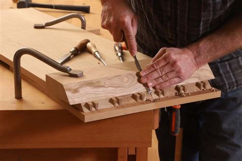 How To Cut Half Blind Mitered Dovetails Finewoodworking