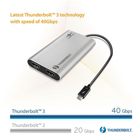 Thunderbolt™ 3 To Dual HDMI 2.0 Adapter (CB-TB3HD142) | Thunderbolt ...