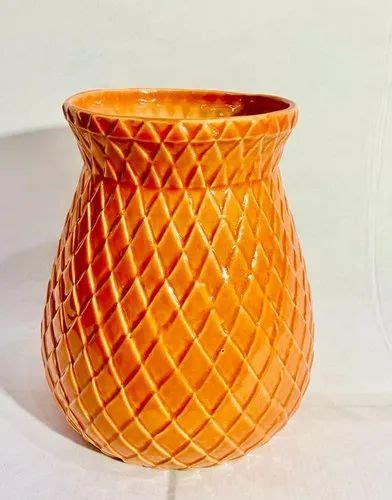 Round Ceramic Garden Flower Pot Size X Inch At Rs In Khurja