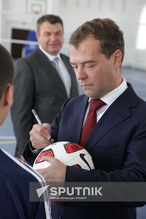 Dmitry Medvedev Visits Volga Federal District Sputnik Mediabank