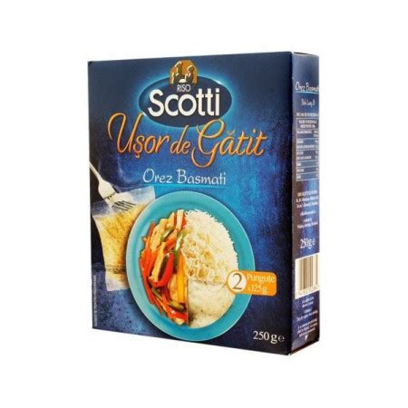 Riso Scotti Usor De Gatit Orez Basmati 250g