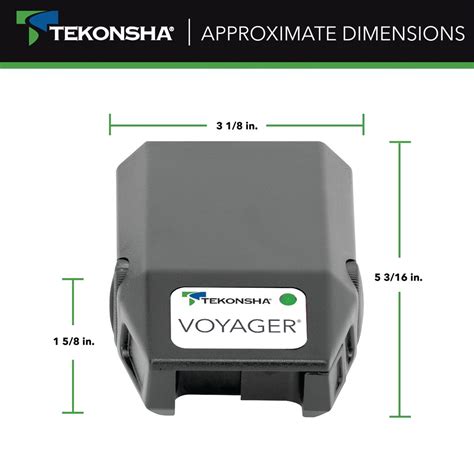 Tekonsha Voyager Proportional Brake Controller For Trailers