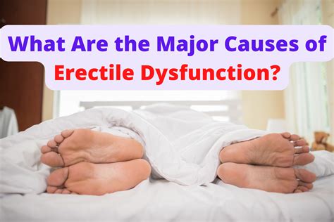 What Are the Major Causes of Erectile Dysfunction? - Core Integrative ...