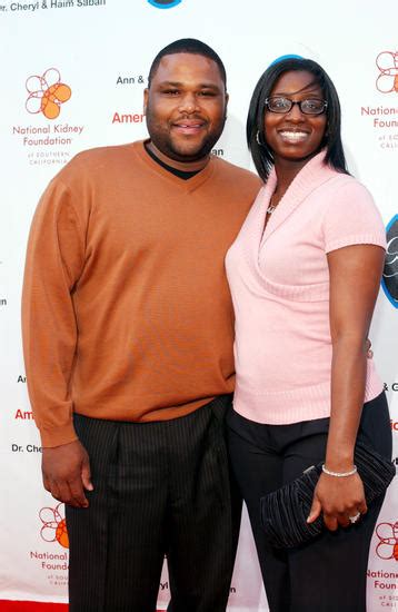 Anthony Anderson Wife Alvina Stewart Editorial Stock Photo Stock