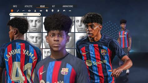 FIFA 23 How To Create Lamine Yamal YouTube