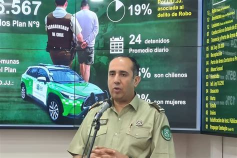 Carabineros detiene a 85 prófugos de la justicia en operativo nacional